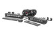 Kubota RTV 8-inch Cree LED Light Bar (Single Row, Pair | Black Series w/ Cool White DRL) by Rough Country